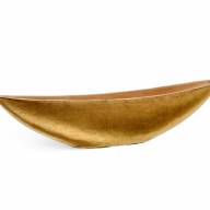 Кашпо Effectory Metal ваза-лодка (2 размера) Сусальное золото - Кашпо Effectory Metal ваза-лодка (2 размера) Сусальное золото
