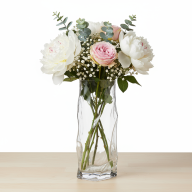 Ваза из прозрачного стекла &quot;Paper&quot; - Ваза из прозрачного стекла "Paper"