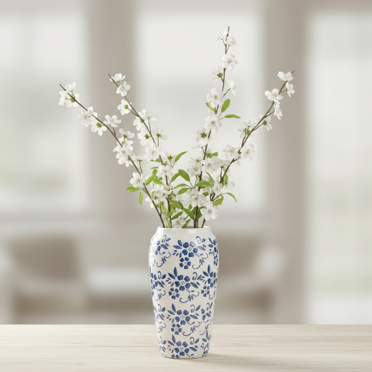 Ваза "Шинуазри Blue" (керамика)