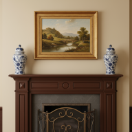 Ваза &quot;Шинуазри Blue&quot; (керамика) - Ваза "Шинуазри Blue" (керамика)