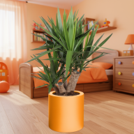 Кашпо (пластик) Pink-Apple Cilindro  - Кашпо (пластик) Pink-Apple Cilindro 