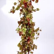 Виноградная лоза с красным виноградом искусствен. Высота 160 см  - Виноградная лоза с красным виноградом искусствен. Высота 160 см 