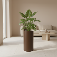 Кашпо (пластик) Pink-Apple Cilindro высокое - Кашпо (пластик) Pink-Apple Cilindro высокое