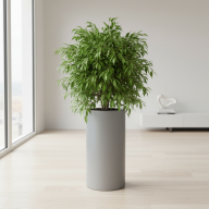 Кашпо (пластик) Pink-Apple Cilindro высокое - Кашпо (пластик) Pink-Apple Cilindro высокое