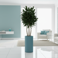 Кашпо (пластик) Pink-Apple Cilindro высокое - Кашпо (пластик) Pink-Apple Cilindro высокое