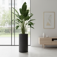 Кашпо (пластик) Pink-Apple Cilindro высокое - Кашпо (пластик) Pink-Apple Cilindro высокое