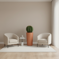 Кашпо (пластик) Pink-apple Cono  - Кашпо (пластик) Pink-apple Cono 