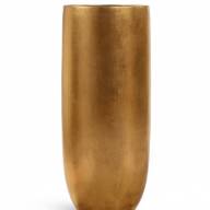 Кашпо Effectory Metal Высокий конус Сусальное золото - Кашпо Effectory Metal Высокий конус Сусальное золото