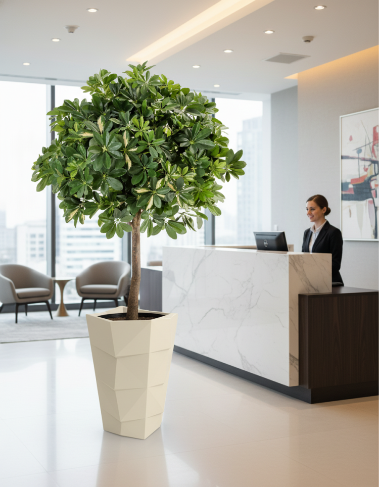 Кашпо (пластик) Pink-Apple Agava