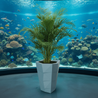 Кашпо (пластик) Pink-Apple Agava - Кашпо (пластик) Pink-Apple Agava