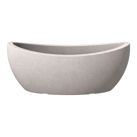 Кашпо пластик. Jardiniere Taupe-Granit d58*23 см 15л.