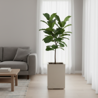 Кашпо pink-apple на колесах KARO высокое 40х40хН60