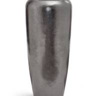 Кашпо Effectory - Metal - Дизайн-конус, Диаметр 34 см, Высота 75 см- Стальное серебро - Кашпо Effectory - Metal - Дизайн-конус, Диаметр 34 см, Высота 75 см- Стальное серебро