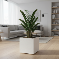 Кашпо Pink-Apple KARO на колесиках Высота 39,4 см Длина 40 см Ширина 40 см