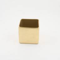 Кашпо керамическое Куб Матовое - Кашпо керамическое Куб Матовое