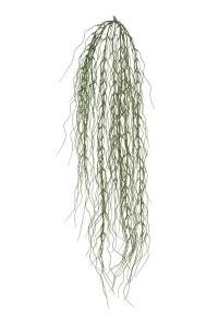 Флокед Грасс искусственный ампельный серо-зеленый 80 см