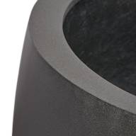 Кашпо Effectory - Beton - Большой округлый конус - Тёмно-серый бетон - Кашпо Effectory - Beton - Большой округлый конус - Тёмно-серый бетон
